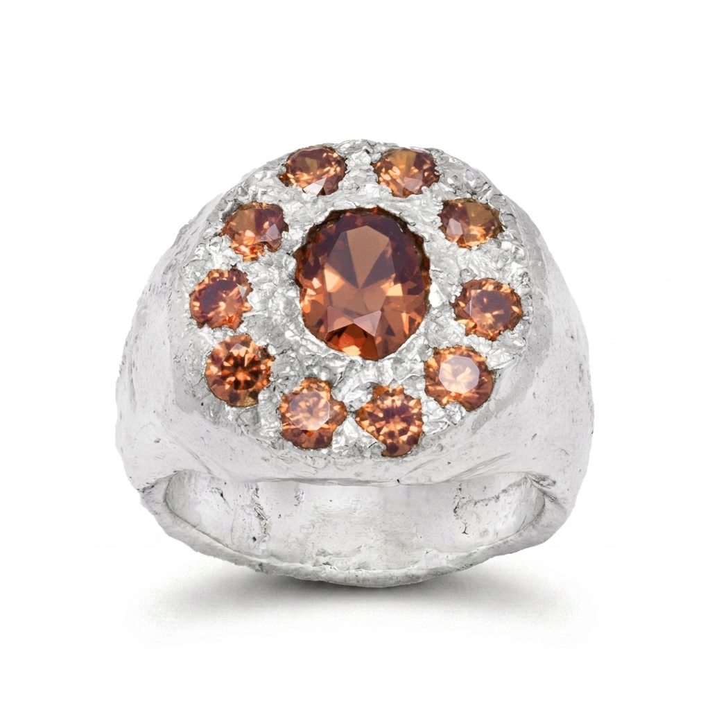 Anthizo Ring - Orange