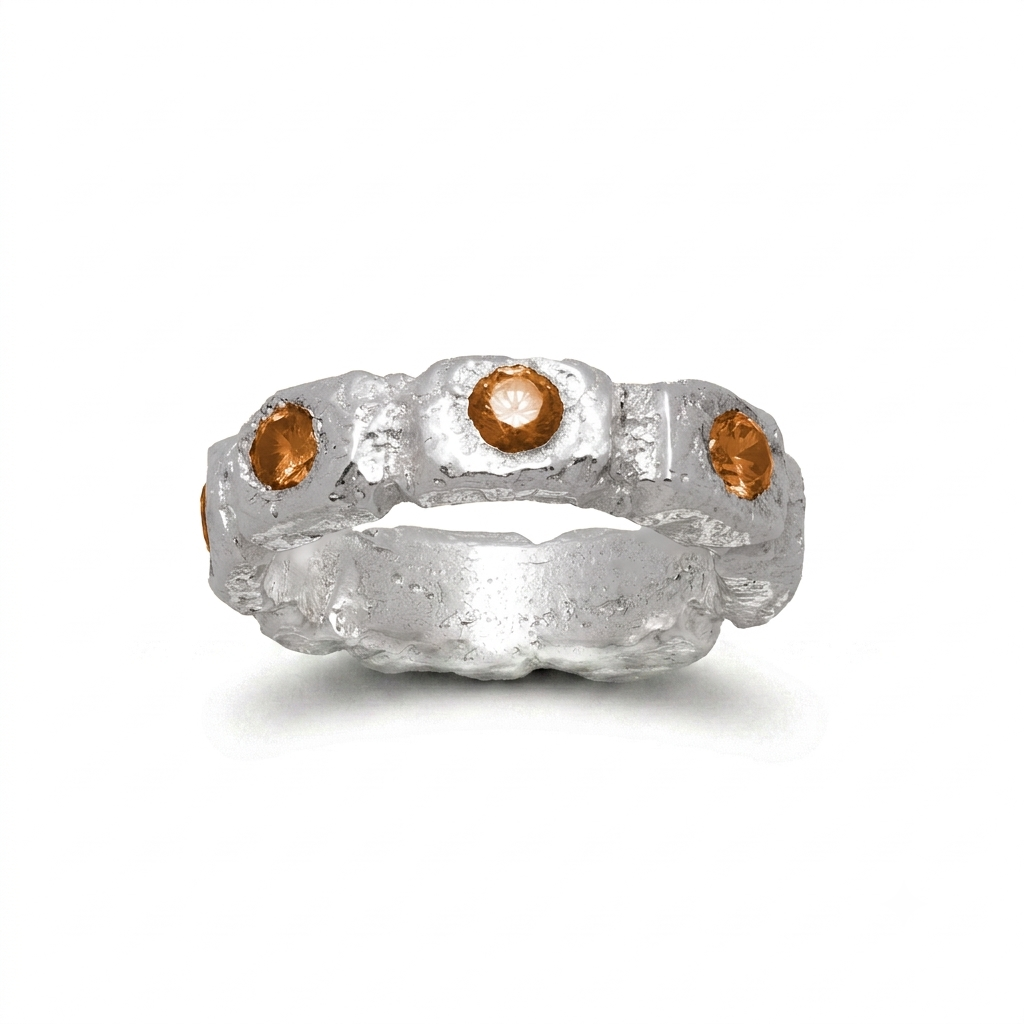 enternity ring - orange