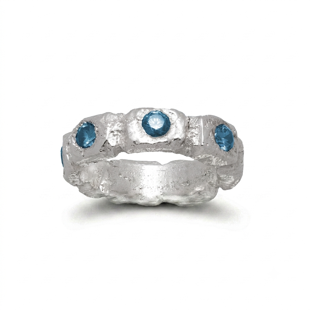 enternity ring - blue