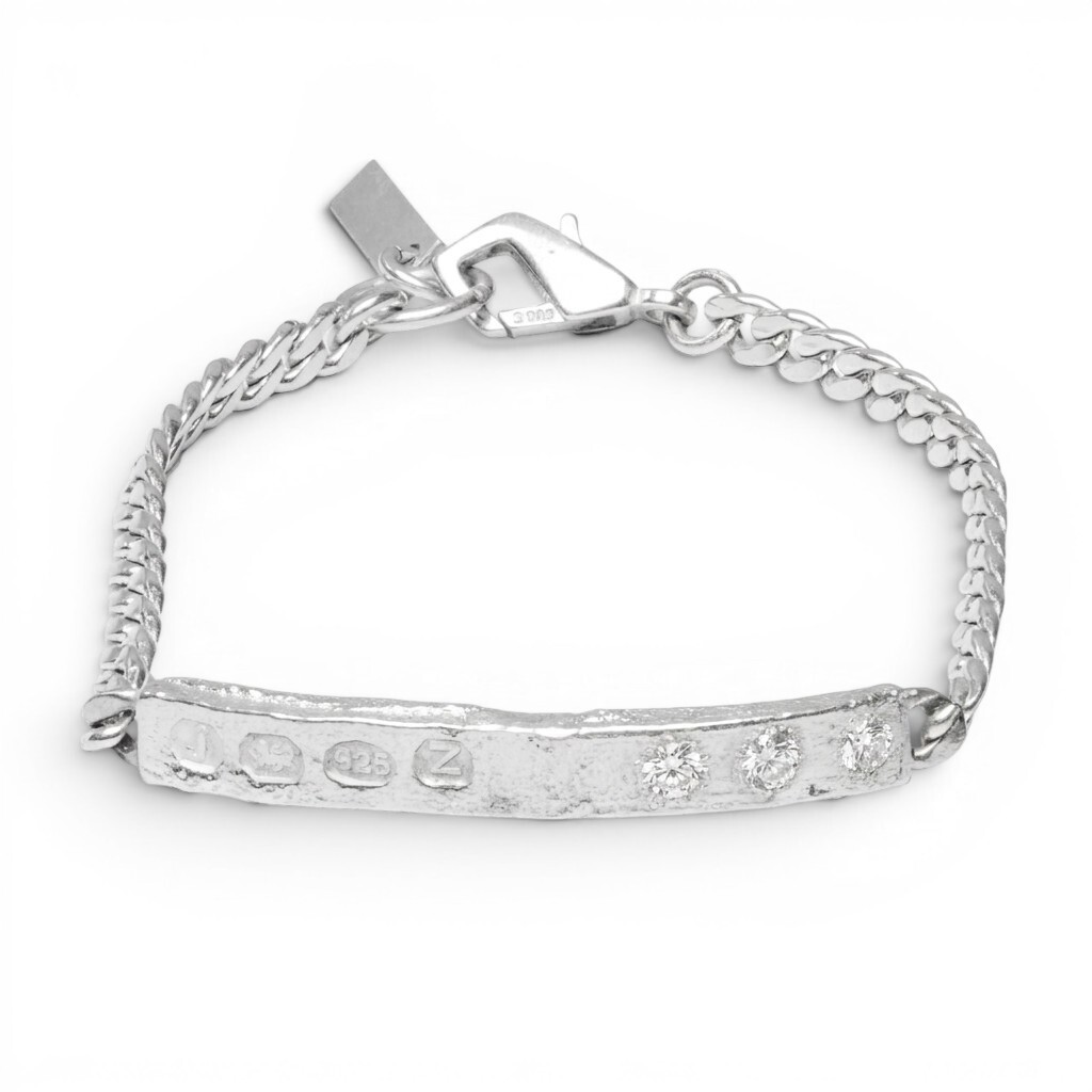 5mm Hallmarks Bracelet - white