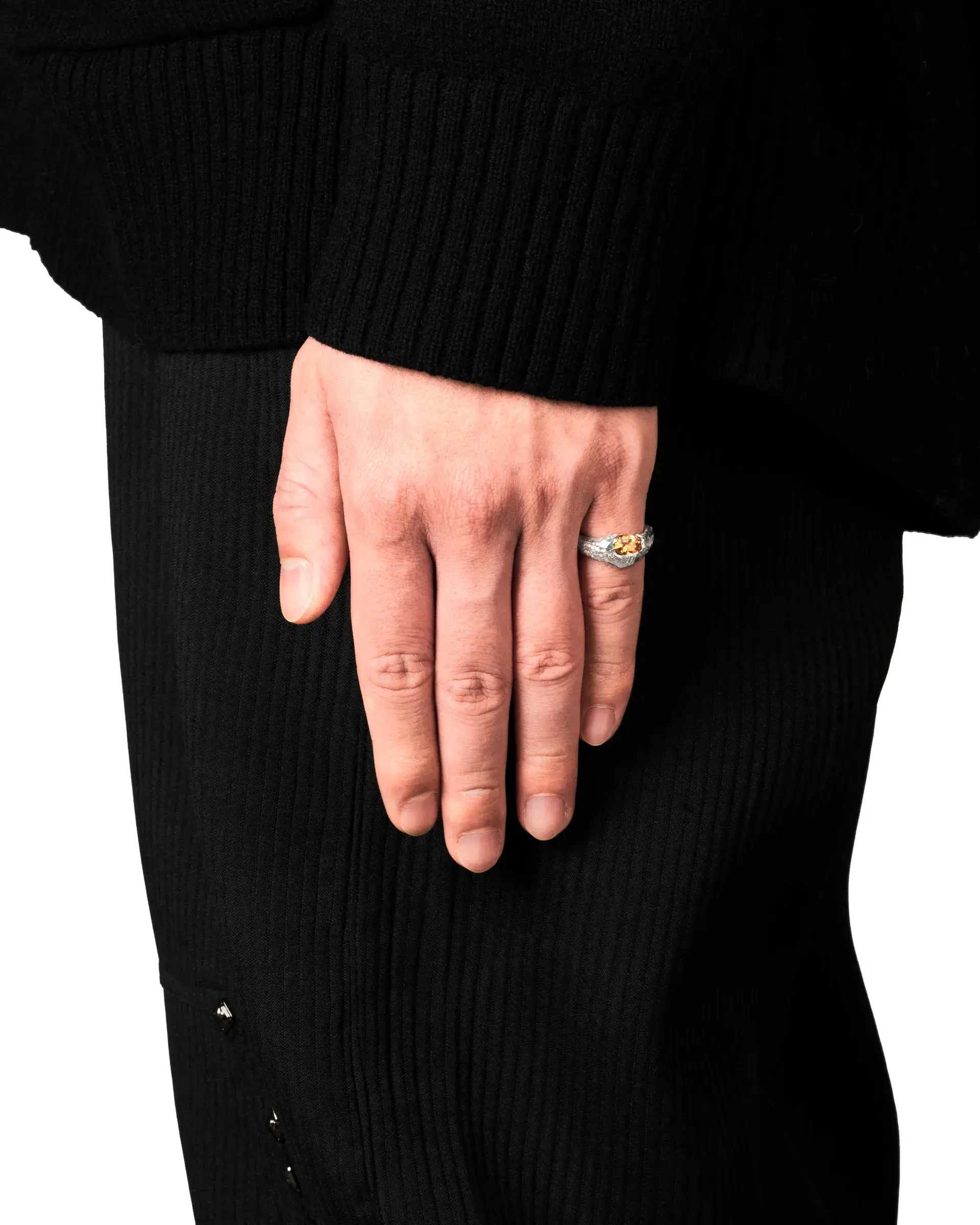 Sporos Ring 橘 實戴-2