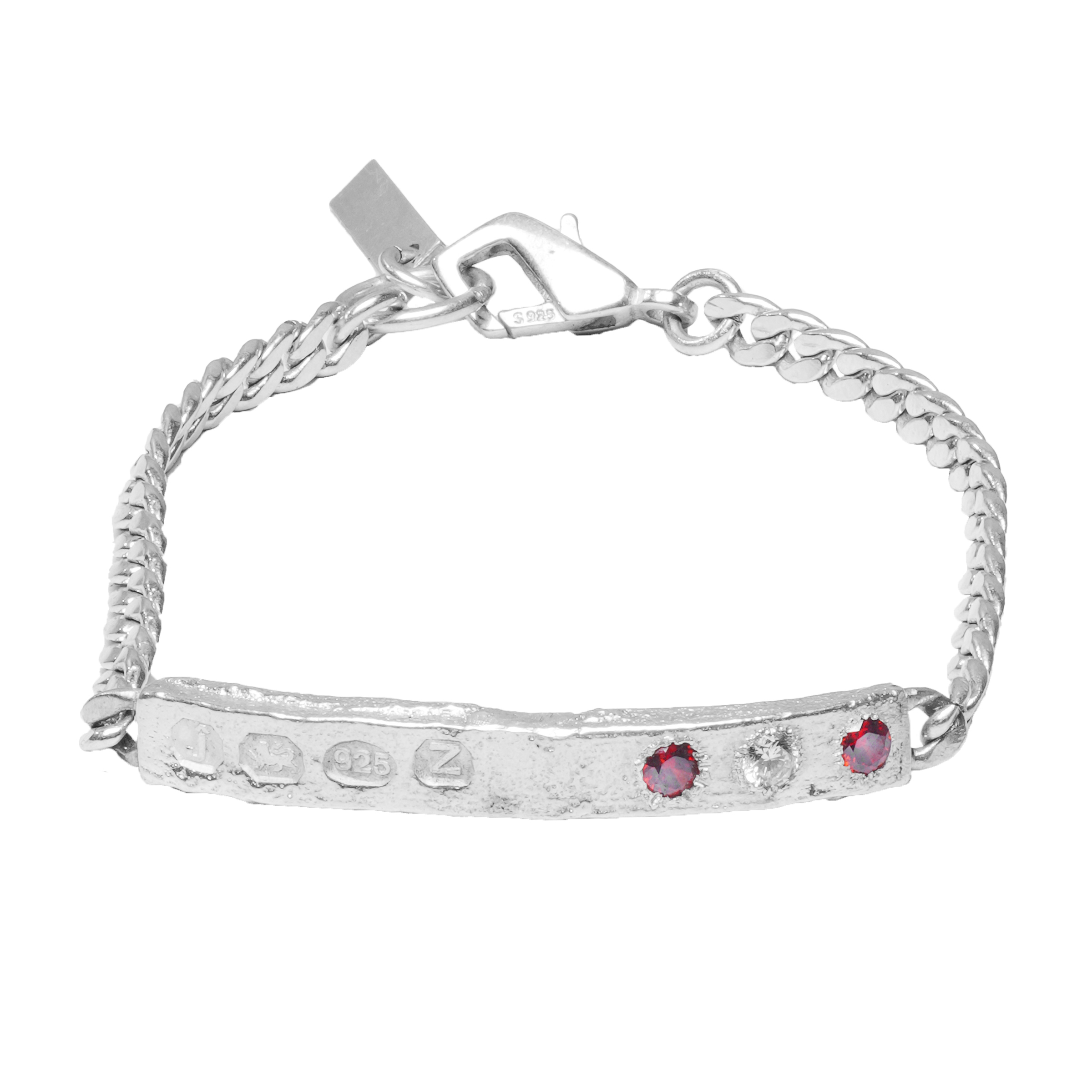 5mm Hallmarks Bracelet - Red