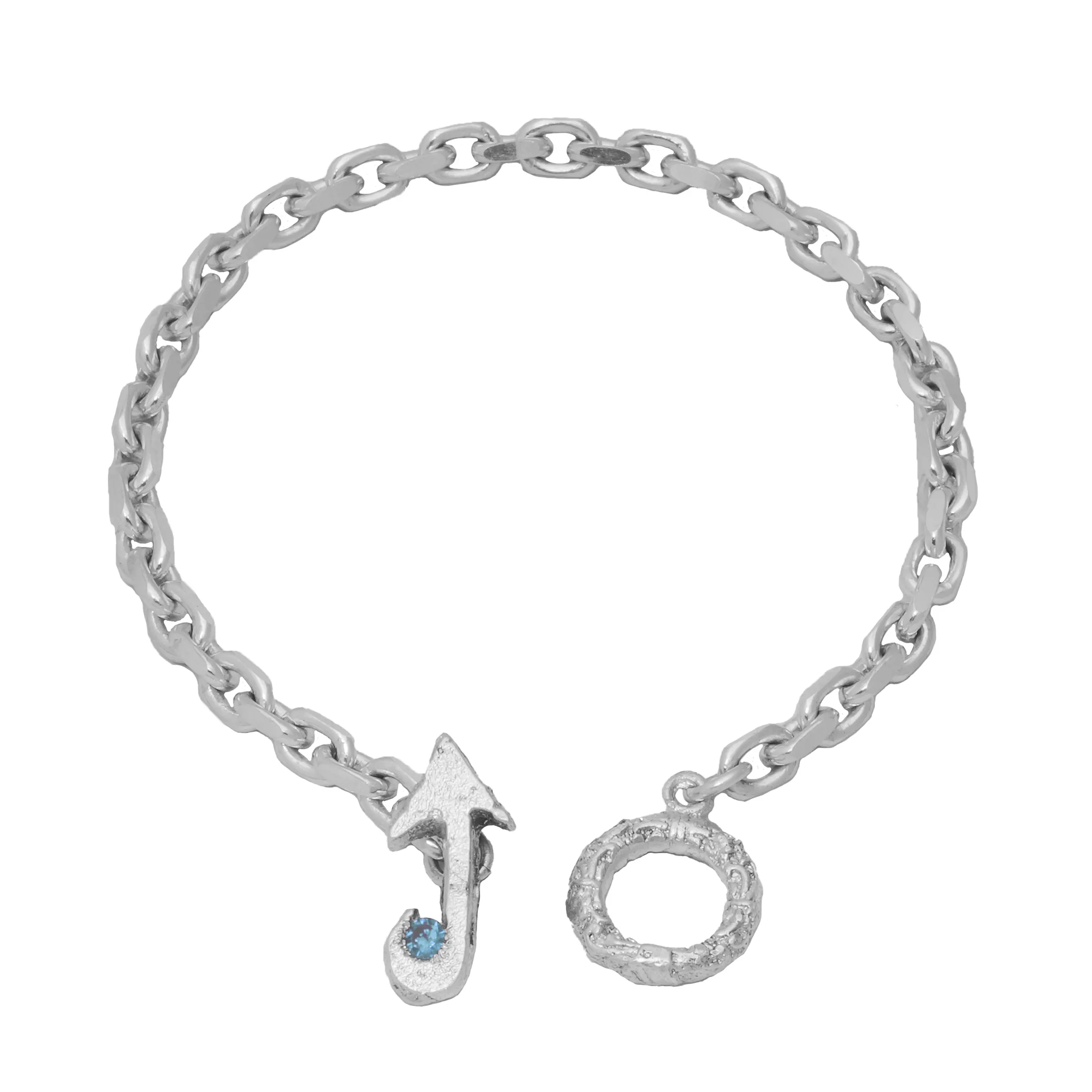 Ĵo Clasp Bracelet - Blue