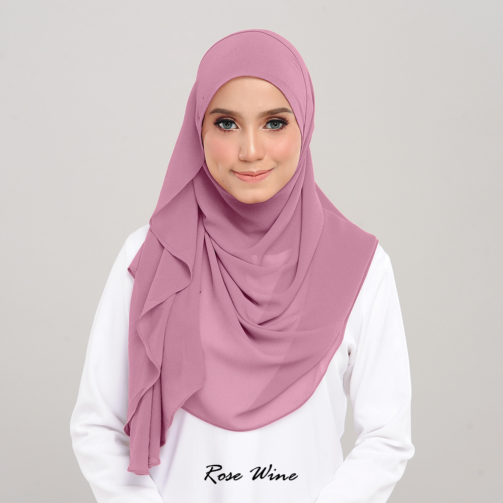 Cattleya Shawl Diandra Rose Wine