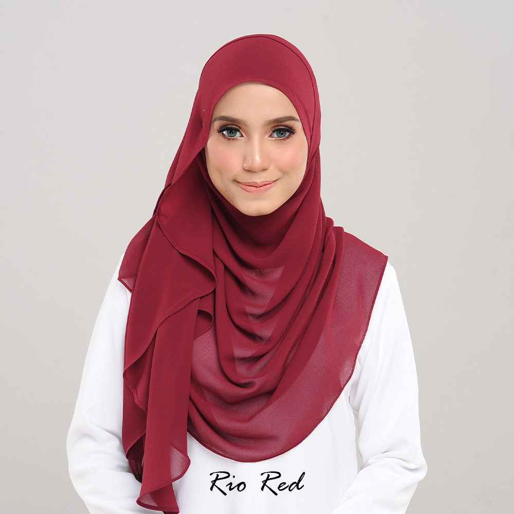 Cattleya Shawl Diandra Rio Red