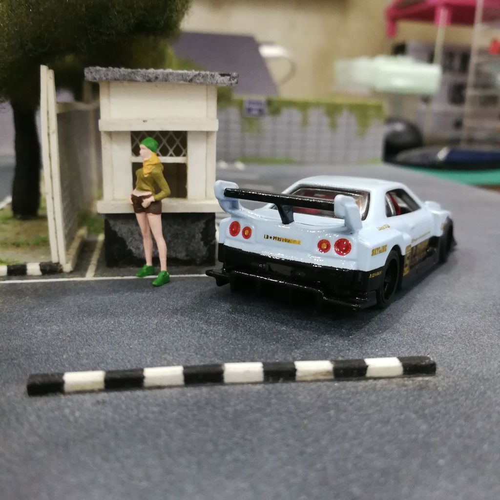 Custom Hot Wheels R34 LBWK Baby Blue ER34 – Jiwacustom