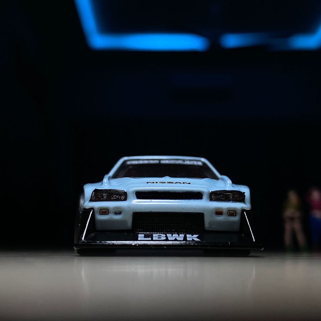 Custom Hot Wheels R34 LBWK Baby Blue ER34 – Jiwacustom