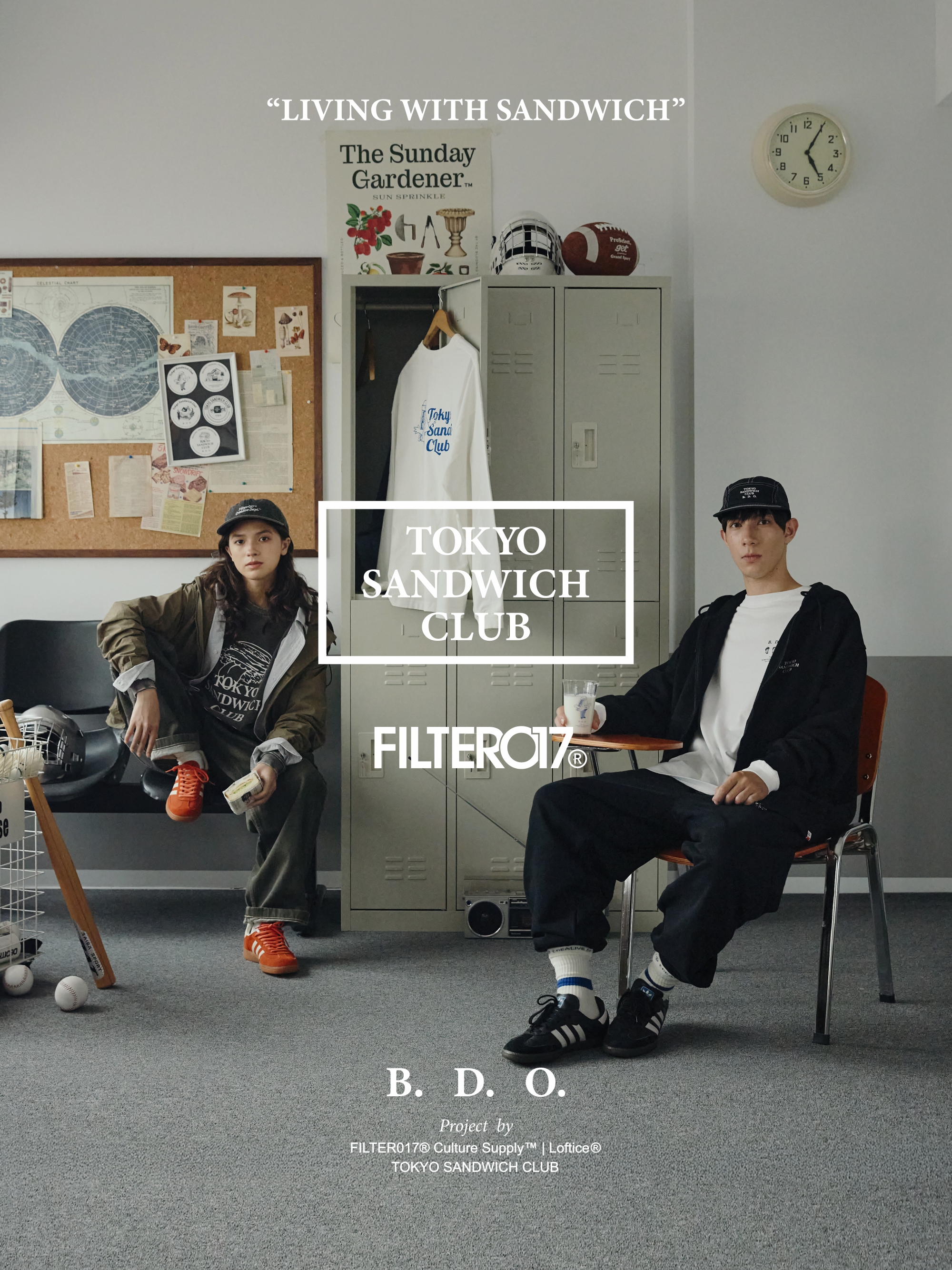 LIVING WITH SANDWICH” POP-UP TOUR 「東京三明治俱樂部」 B. D. O. 台日聯名企劃