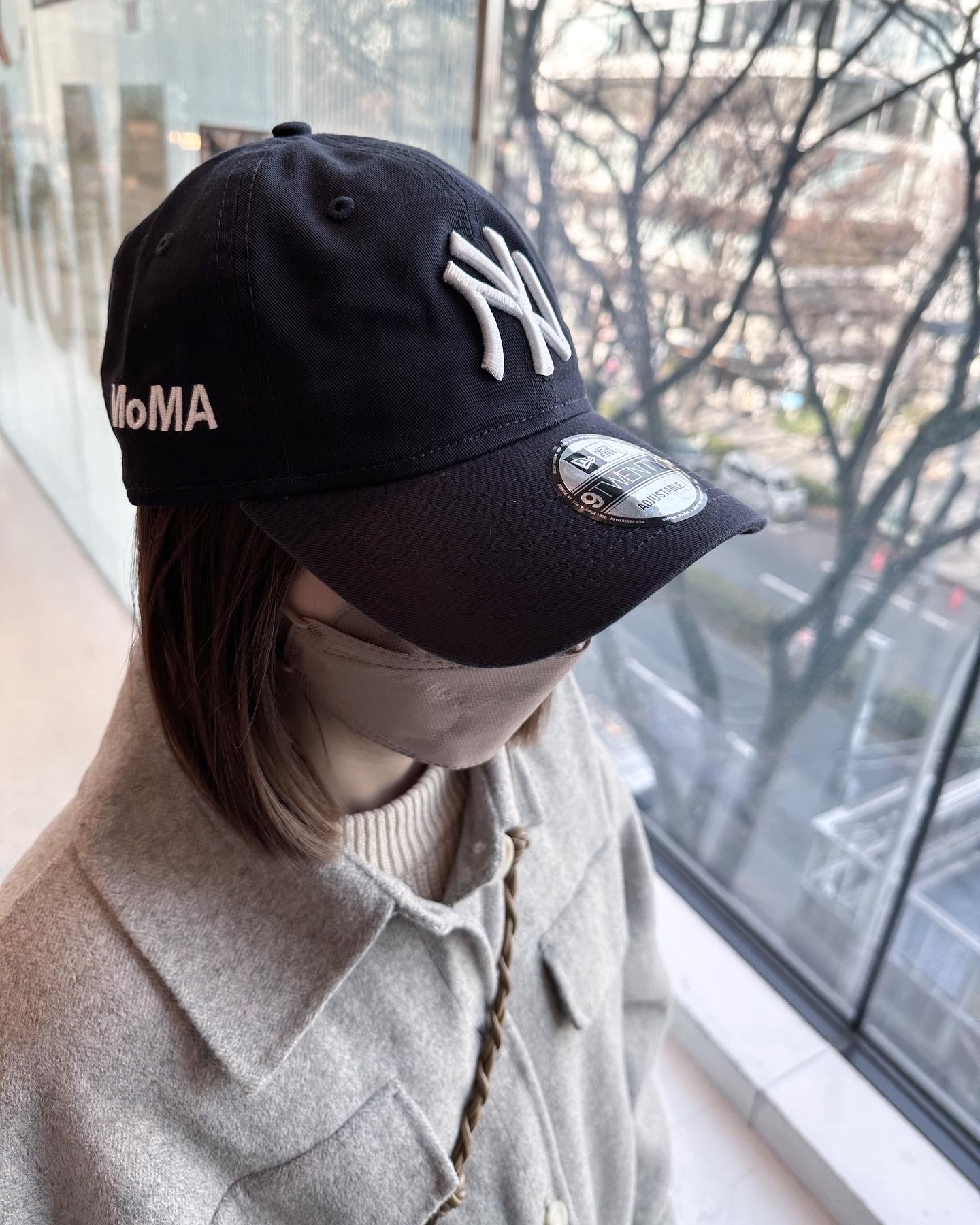 【新品・未使用】MoMA x NEW ERA 9TWENTY CAP MoMA x NEW ERA 9TWENTY CAP BLACK USA限定 | GOOD