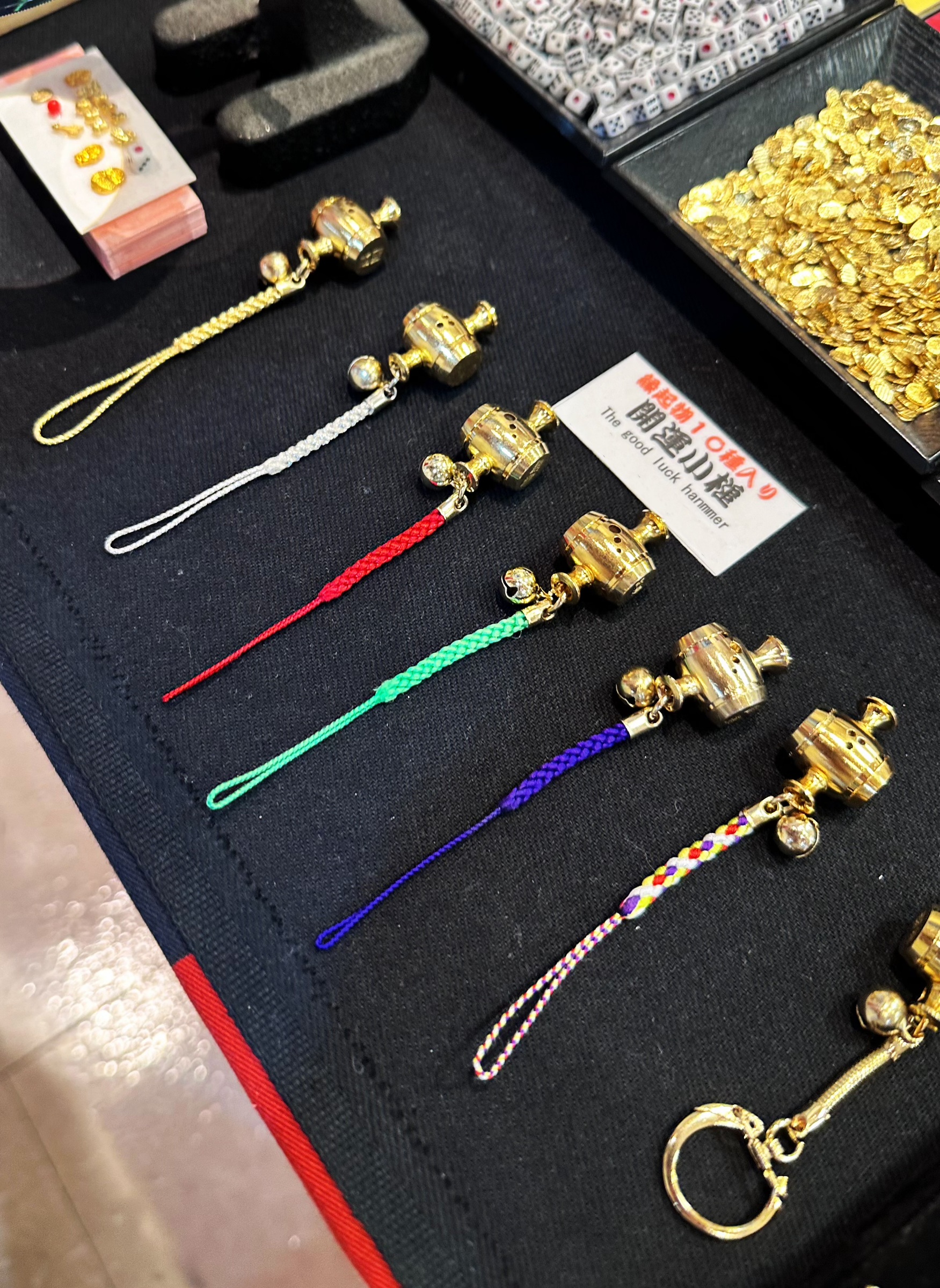 日本祈福開運の小槌吊飾六色– day tripper selection shop
