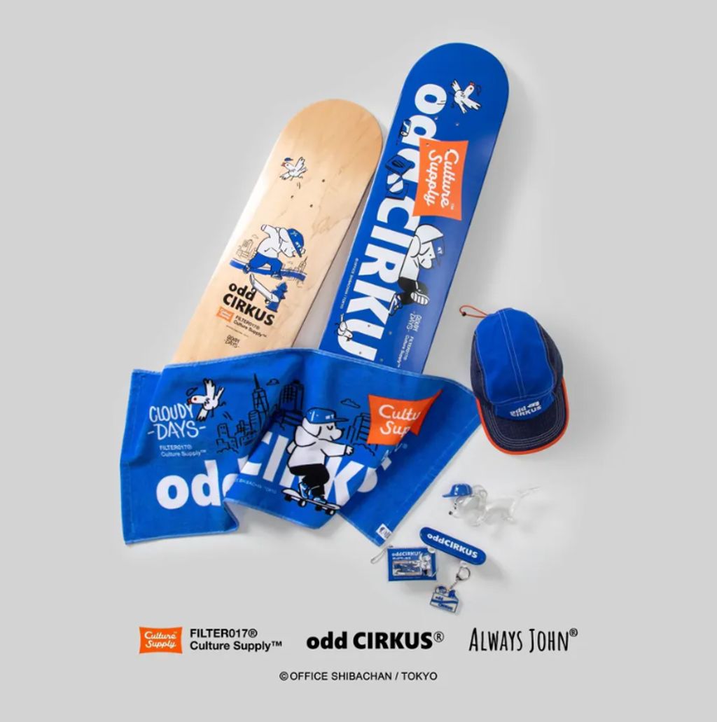 ODD AND JOHN スケータージョン ソフビ FILTER017® ODD AND JOHN | Skateboard FILTER017® 8吋/7.5吋楓木滑板(城市