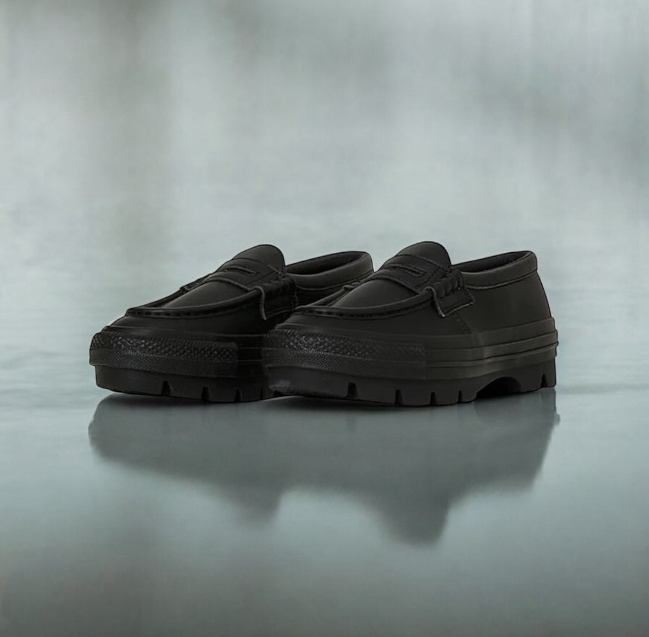 新品未使用 CONVERSE ALLSTAR CHUNK LOAFER 27cm CONVERSE ALL STAR CHUNK LOAFER Black 31314200 Monochrome | eBay