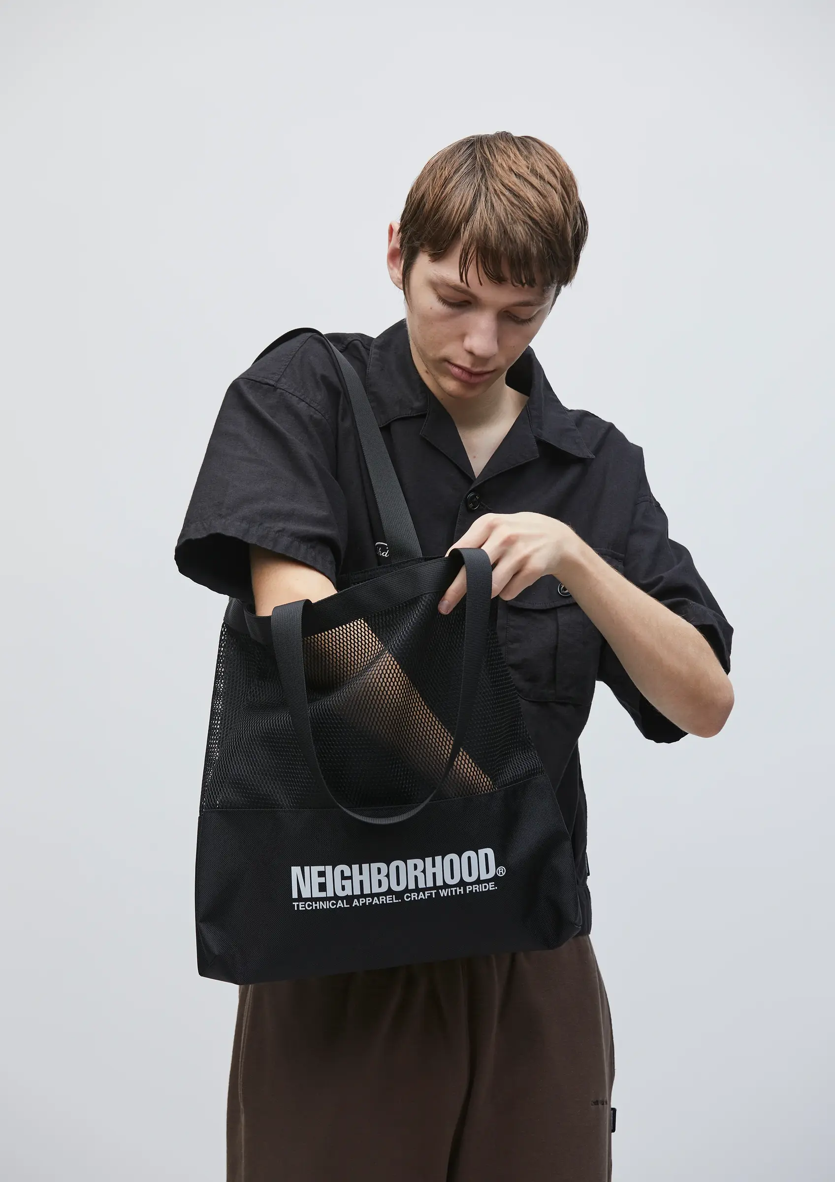 NEIGHBORHOOD MESH TOTE BAG – day tripper selection shop