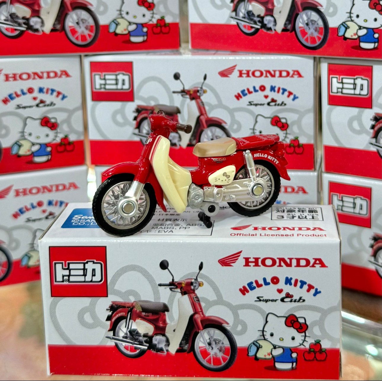 日本選物/Tomica小汽車HONDA SuperCub ×HELLO KITTY – day tripper 