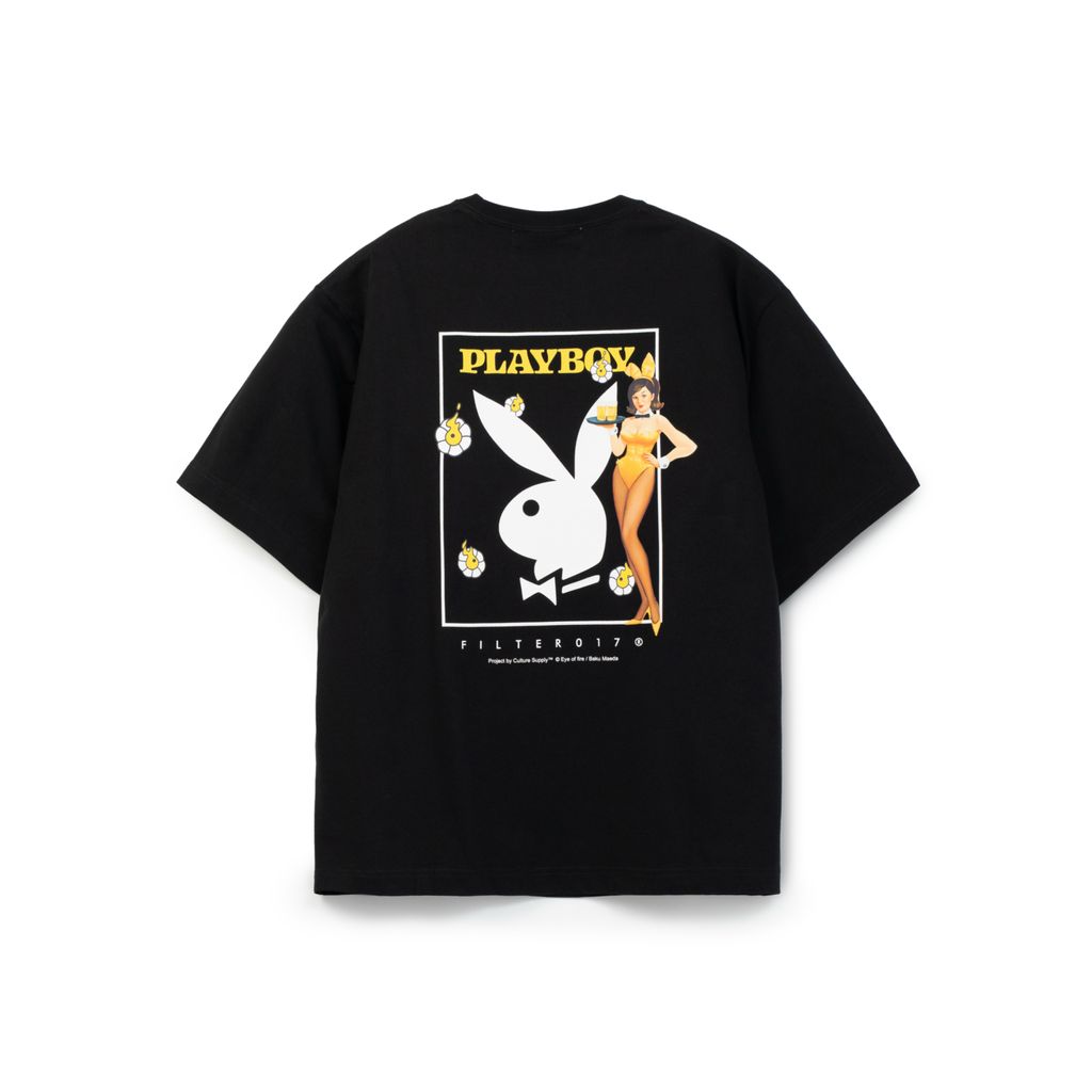 花花公子女郎短T-05