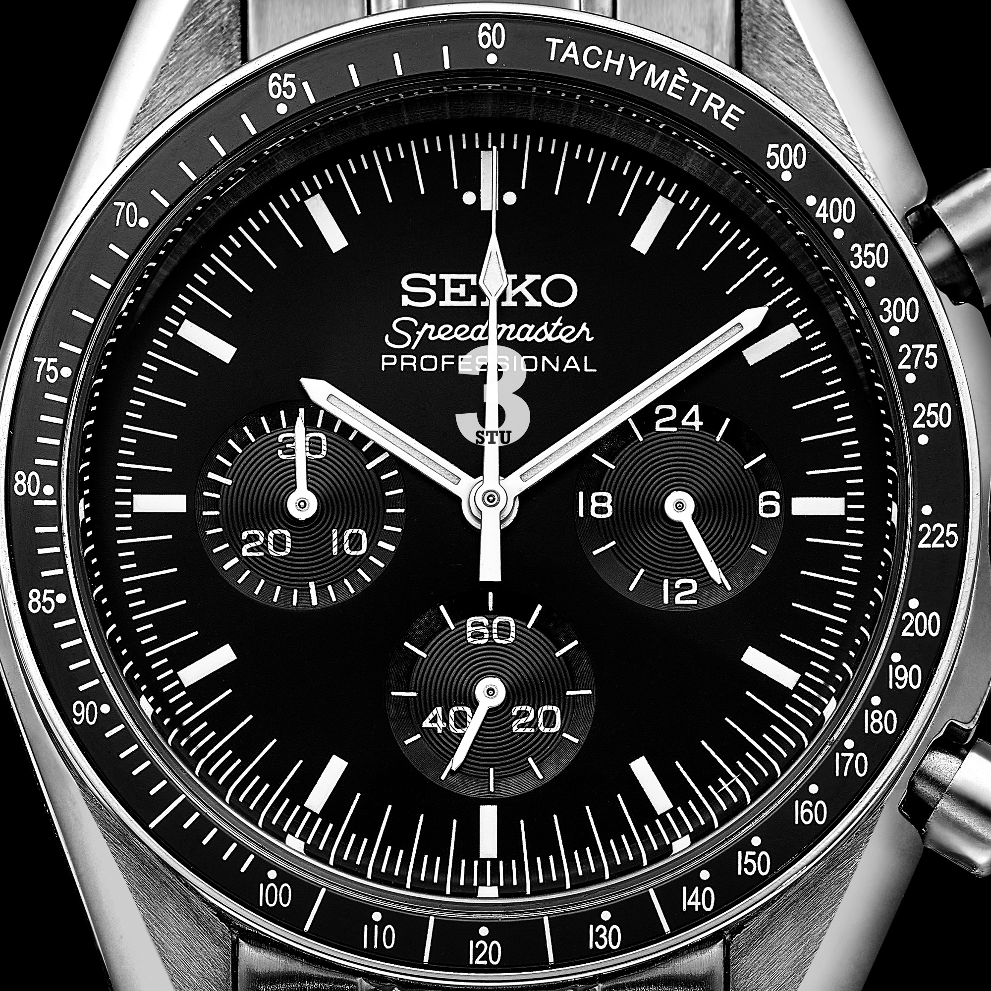1円〜 SEIKO セイコー スピードマスター クロノグラフ7T42-7A10 チタン 