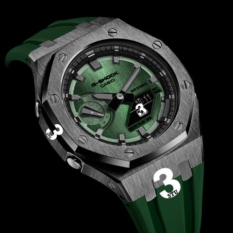 Titanium Mod GM-2100B-3A (Green Rubber) – No.3 Stu