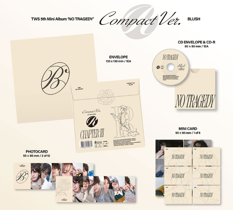 TWS《NO TRAGEDY》COMPACT-BLUSH – HEAVEN OFFICIAL