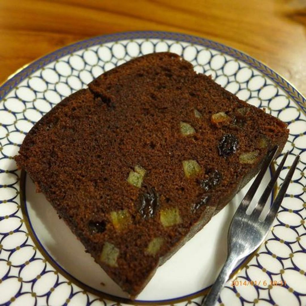 橙香巧克力磅蛋糕