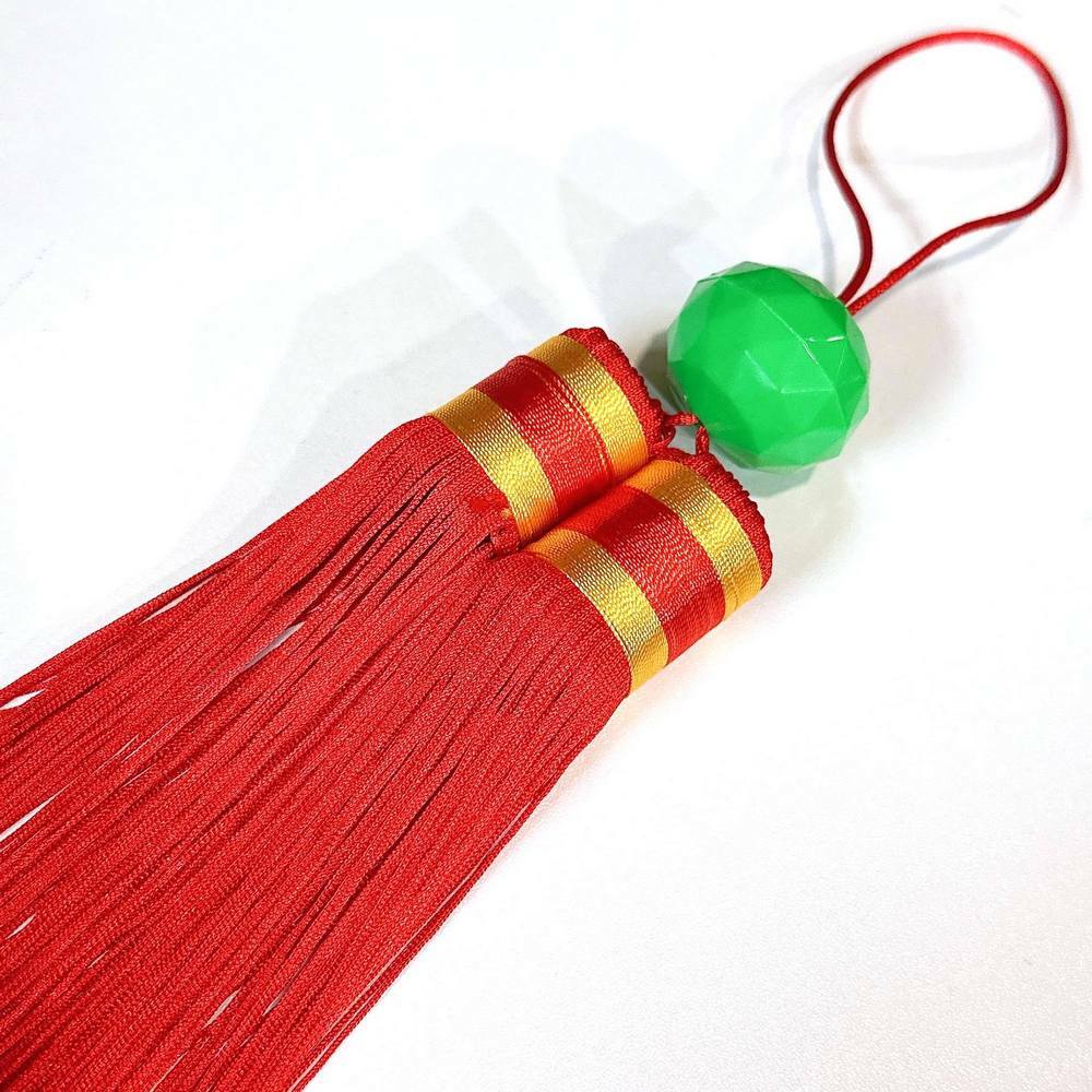 Green beads double