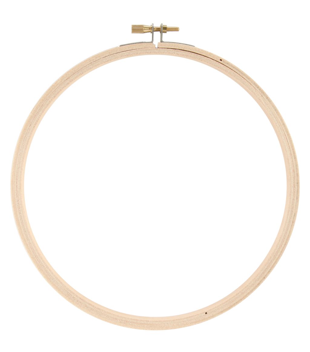 7 wood hoop