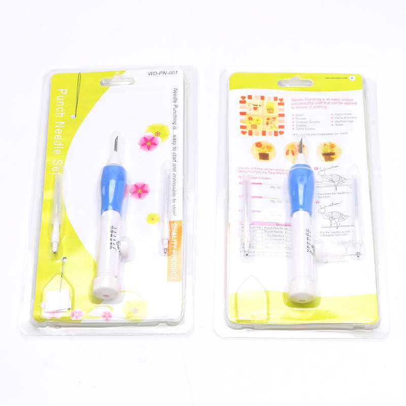 Plastic punch needle