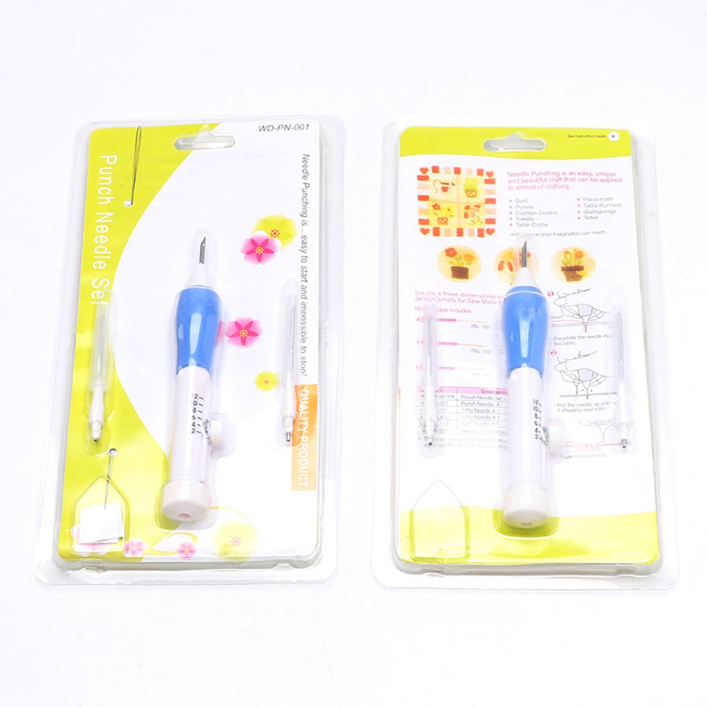 Plastic punch needle