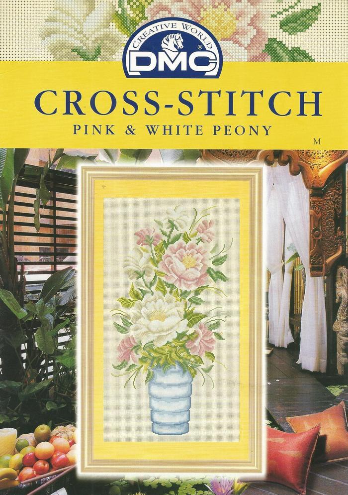 Pink and White Peony