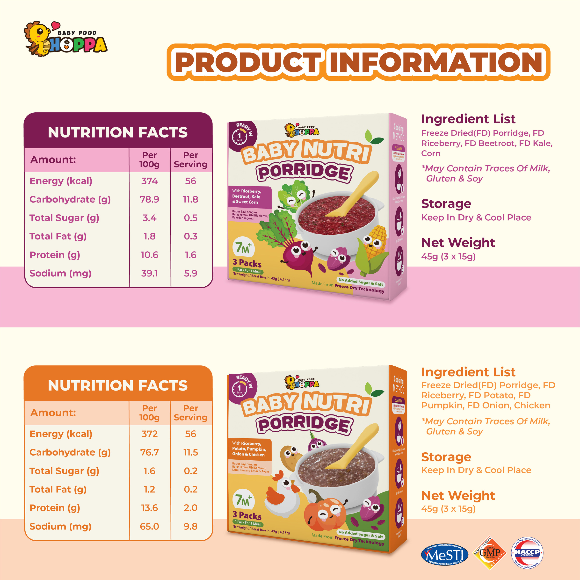 Baby Nutri Porridge x 1 box-06