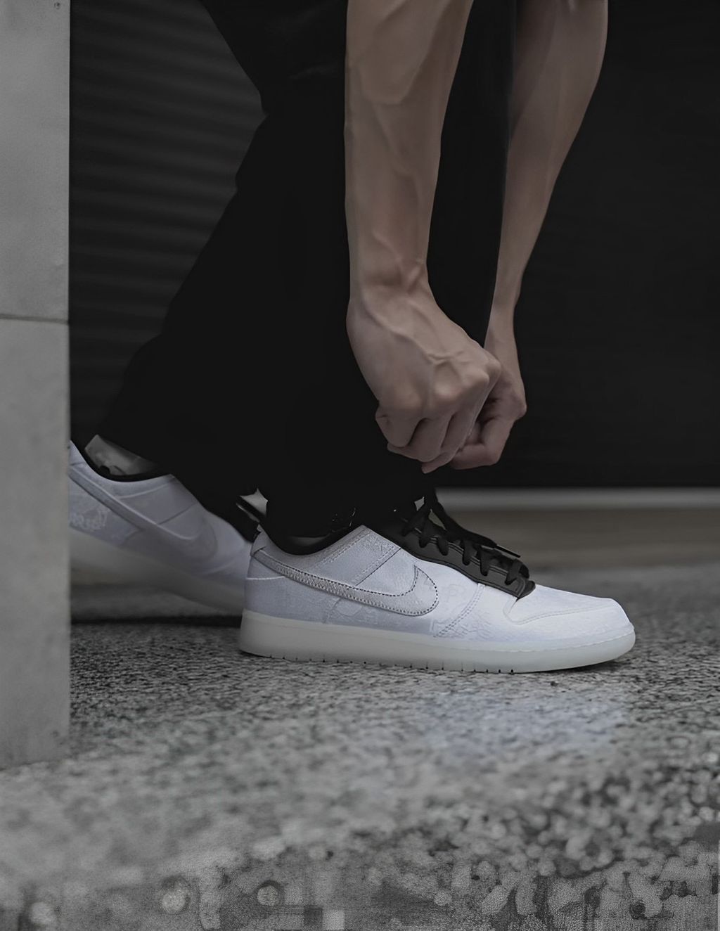 Fragment Design x Clot x Dunk Low “White Silk” 白絲綢– FUNNYEN404