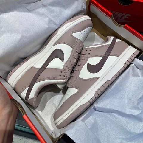 NIKE DUNK LOW DIFFUSED TAUPE 可可拿鐵大地色可可色奶油白女鞋