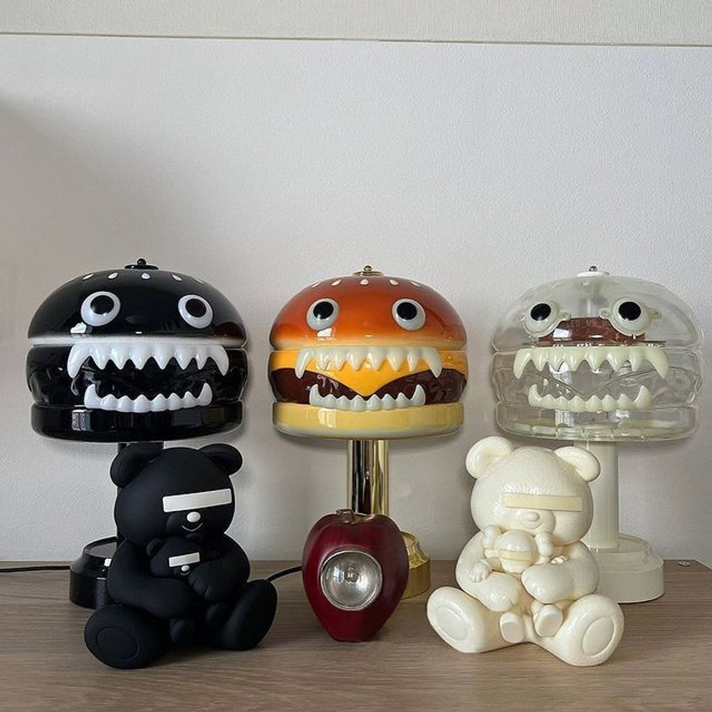 UNDERCOVER x Medicom Toy HAMBURGER LAMP 漢堡燈 三色