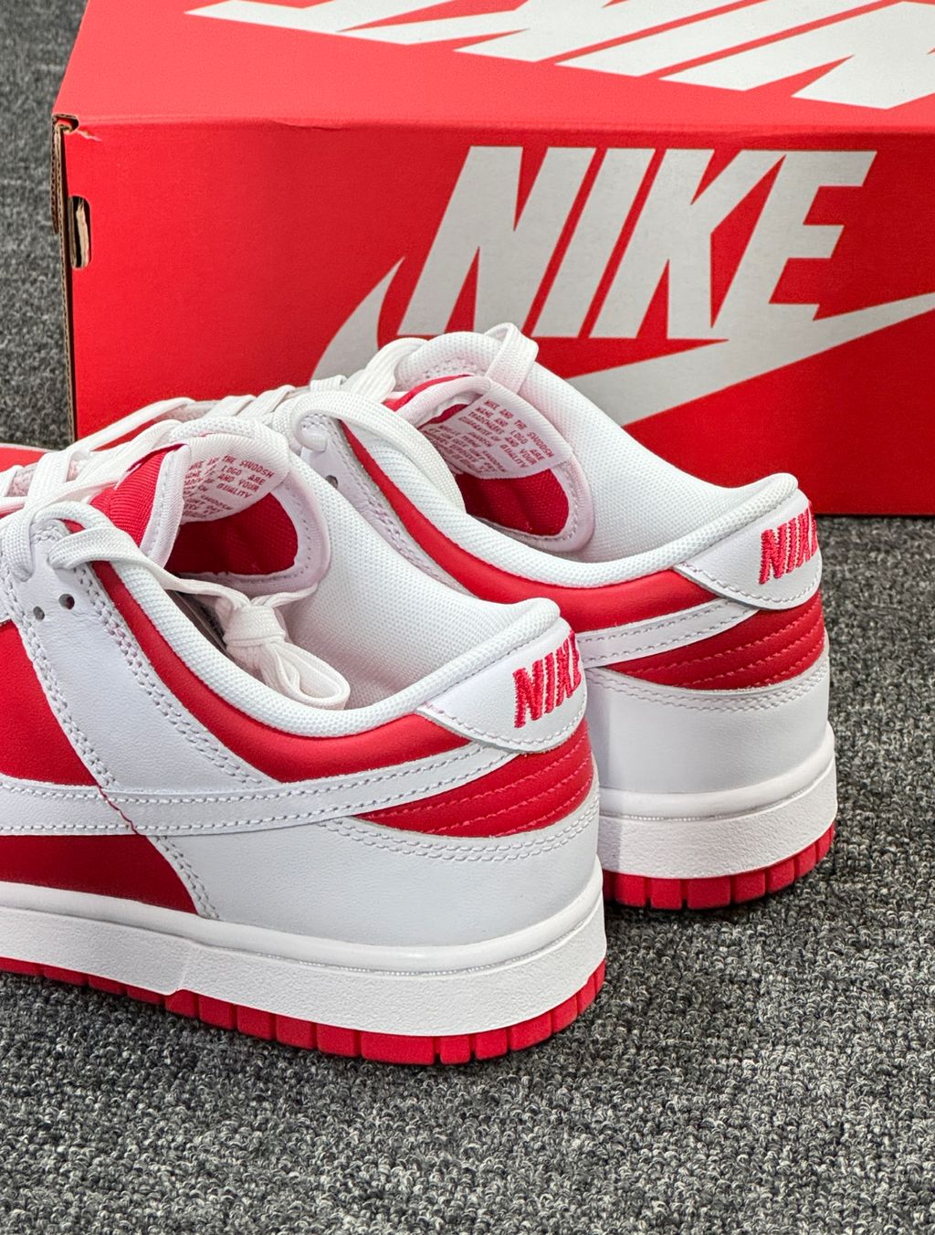 Nike Dunk Low ”UNIVERSITY RED” 反轉紅白 大學紅