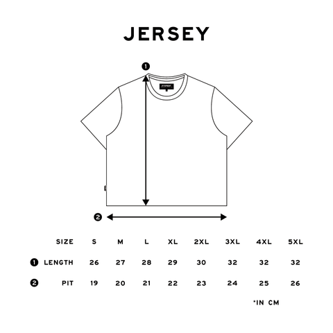 SIZE CHART JERSEY WIRADAY