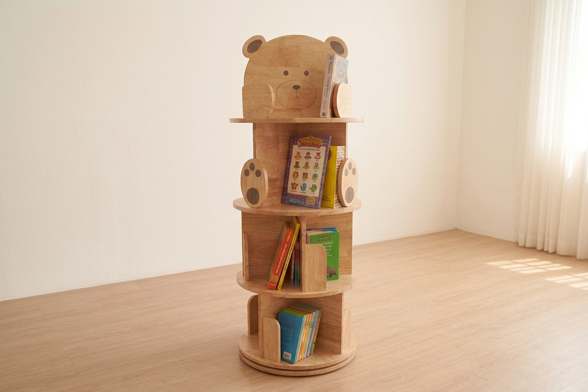 How to Choose the Best Wooden Kids Bookshelf | Unicraft & Decor
