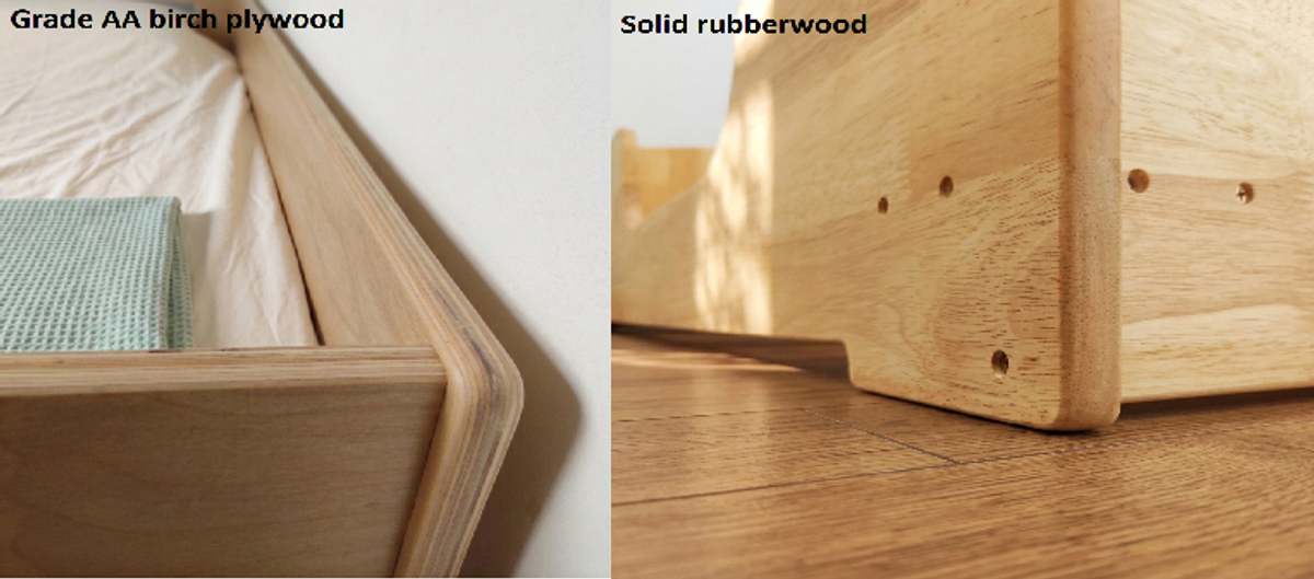 Birch Plywood vs Finger-Jointed Rubberwood: What's the Difference?