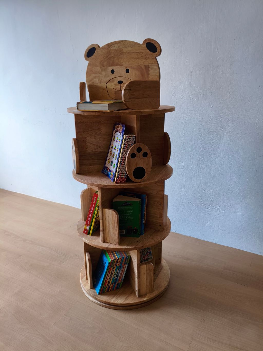 Unicraft KURUKUMA Rotating Bookshelf