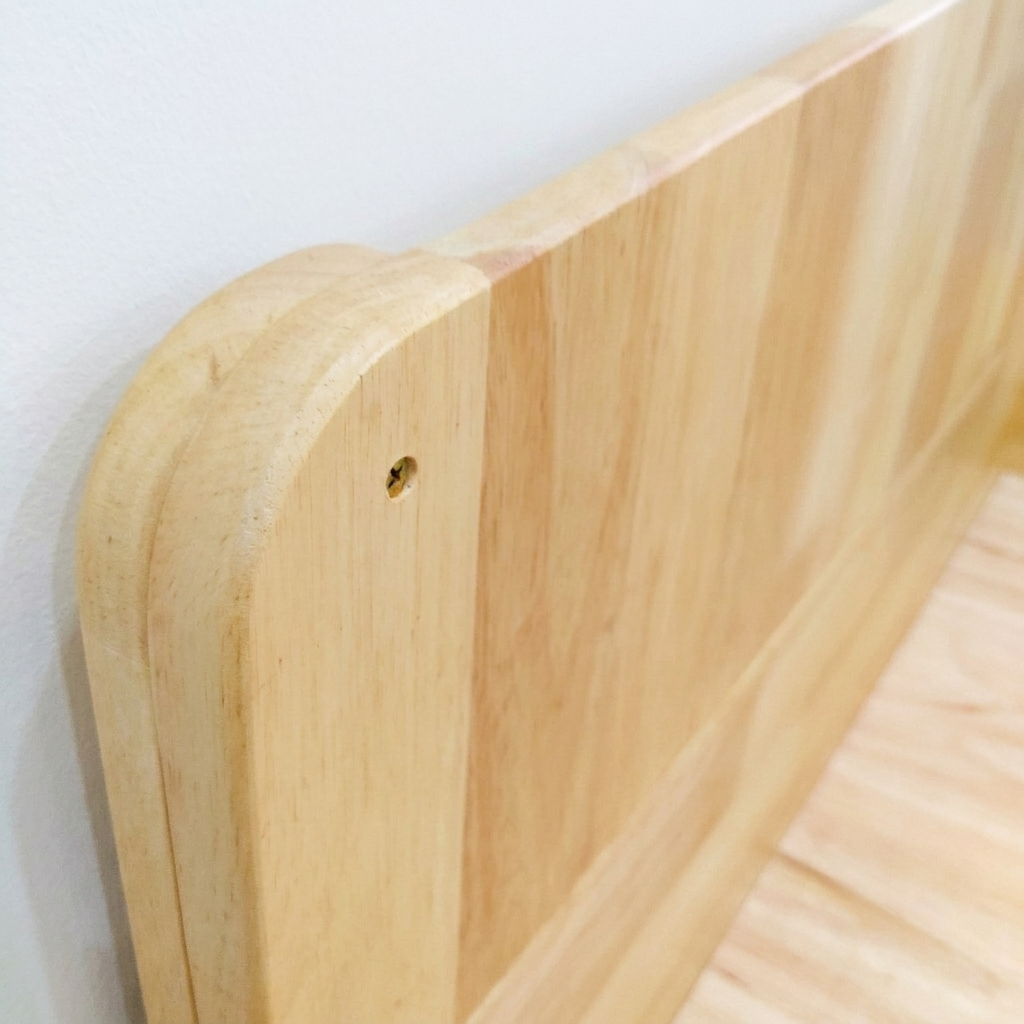 Unicraft & Decor toddler montessori flip bed-simple rubberwood