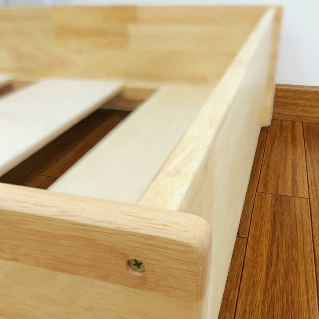 Unicraft & Decor toddler montessori flip bed-simple rubberwood