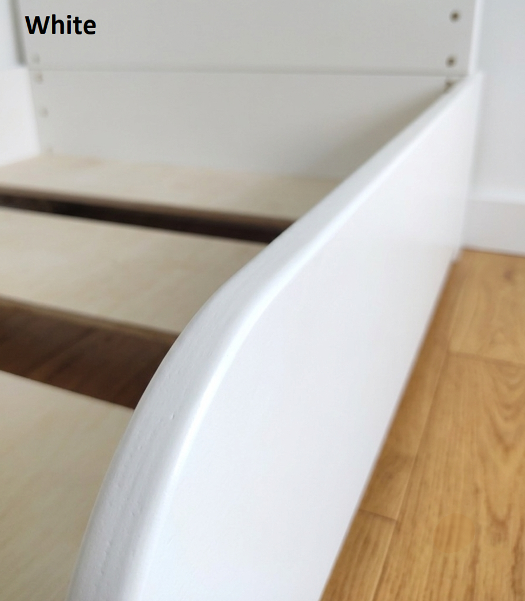 Tsuchi Low Floor bed - white