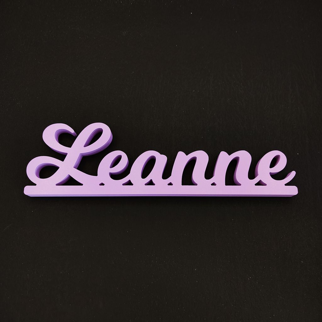 Unicraft custom name plaque