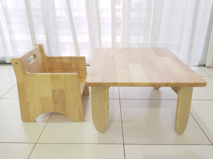 Montessori Weaning Table and Chair Set
