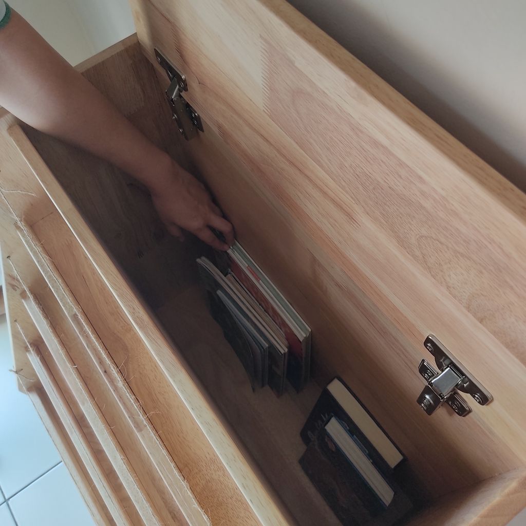 bookrack with storage