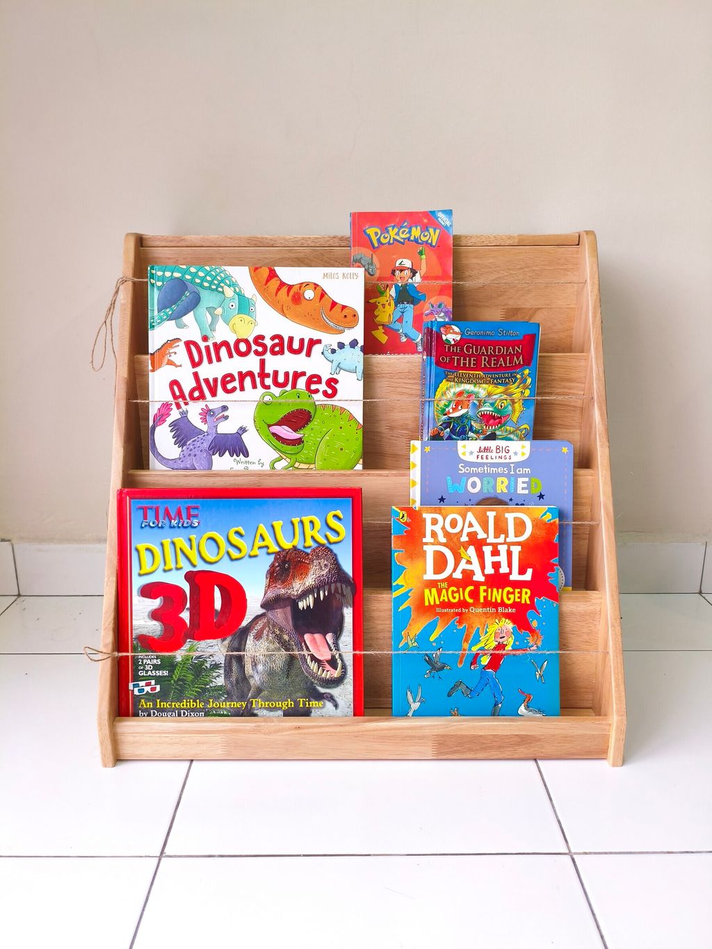 bookrack with storage