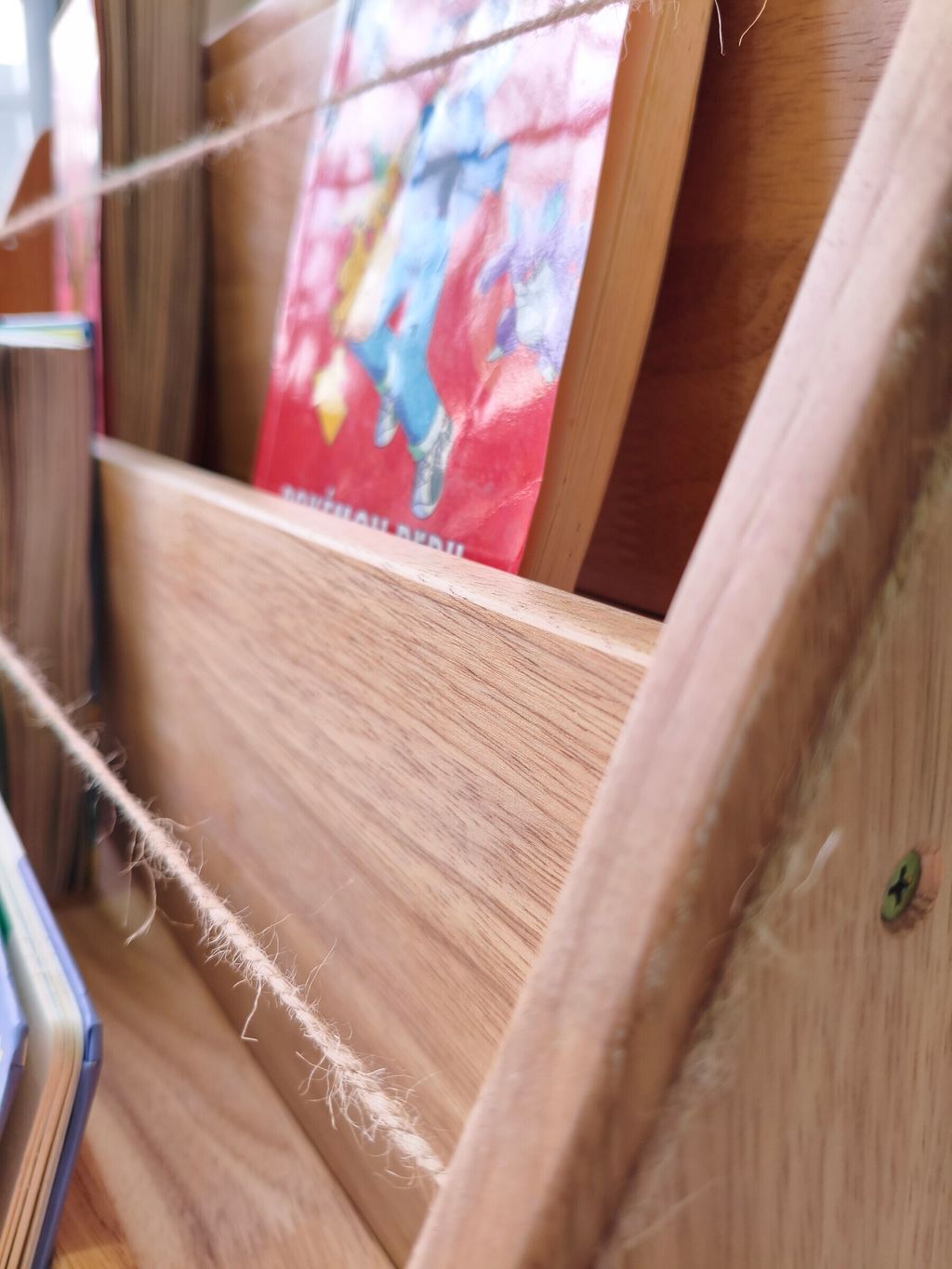 bookrack with storage and drawer