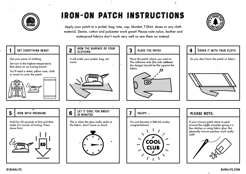 How to Iron on Patches In 4 Simple Steps