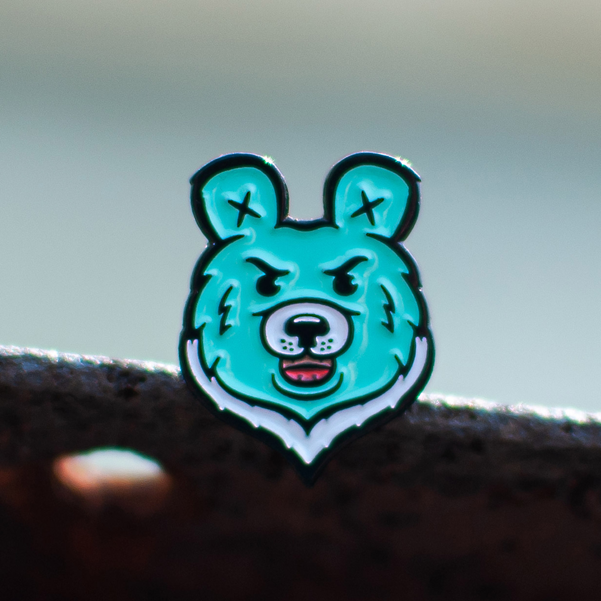 BURA Taiwan Bear Enamel Pin 非常台灣黑熊徽章 Formosa Black Bear Gift Souvenir