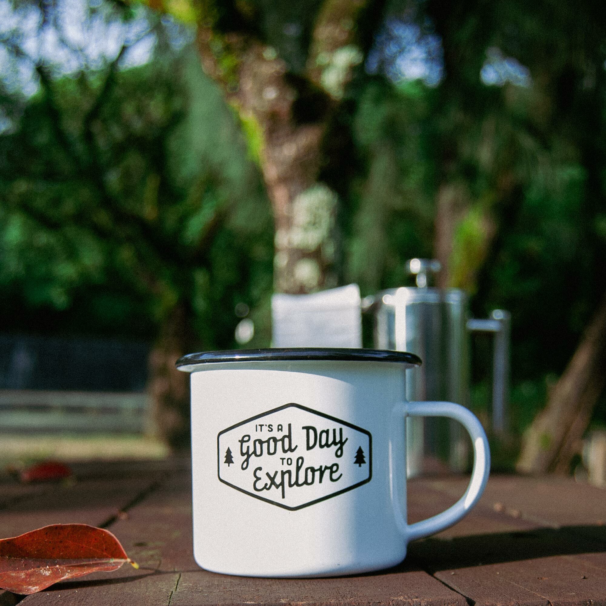 BURA Enamel Camping Mug 琺瑯露營杯 campingmug enamelmug campingtrip camping greatoutdoors campingvibes outdoorliving campinggear camping