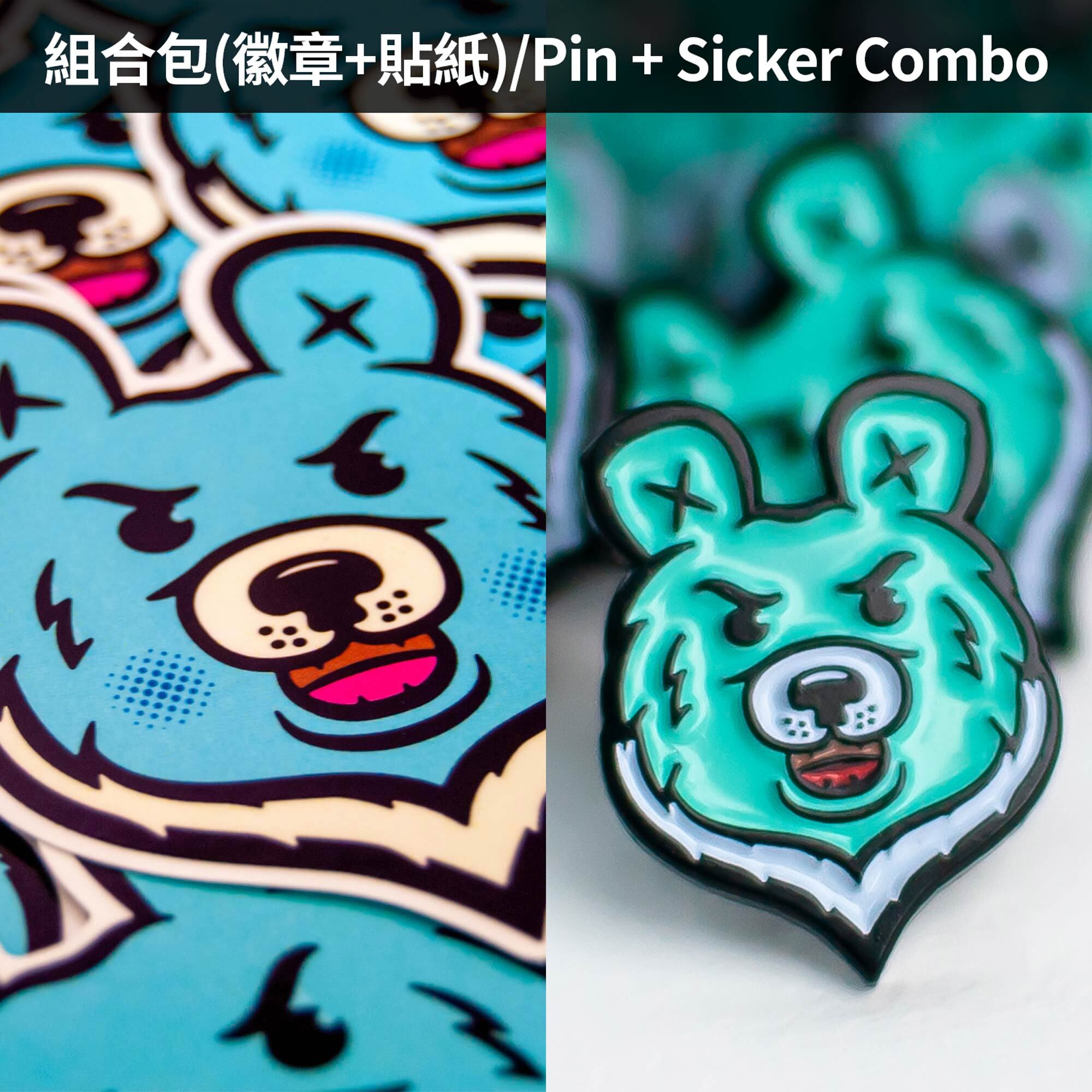 Bear_Pin+Sticker