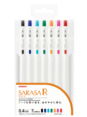 ZEBRA SARASA R 0.4 R1-7C